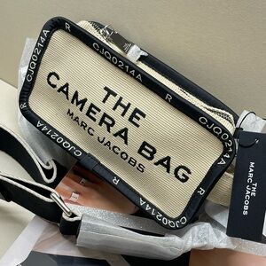 (new+tag) Marc Jacobs The Camera Bag retail crossbody jacquard edition